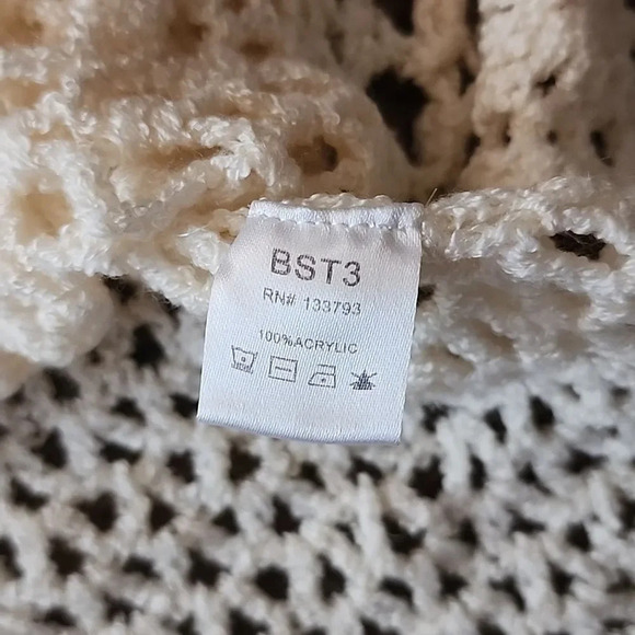 Vici POL Crochet Patchwork Cami Boho Top Women's Size S - Picture 5 of 7